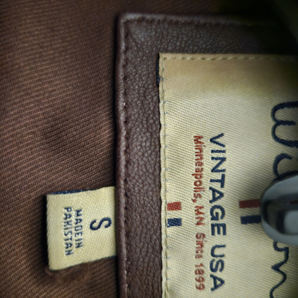 Wilson's leather-vintage jacket-women - Picture 2 of 7